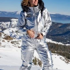Tipsy Elves Trending Women's Silver Bullet Ski Suit