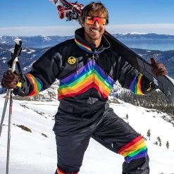 Tipsy Elves Men's Midnight Shredder Ski Suit Holidays & Occasions