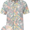 Tipsy Elves Men's Talk Birdie To Me Hawaiian Shirt