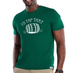 Tipsy Elves Men's I'd Tap That Keg Tee