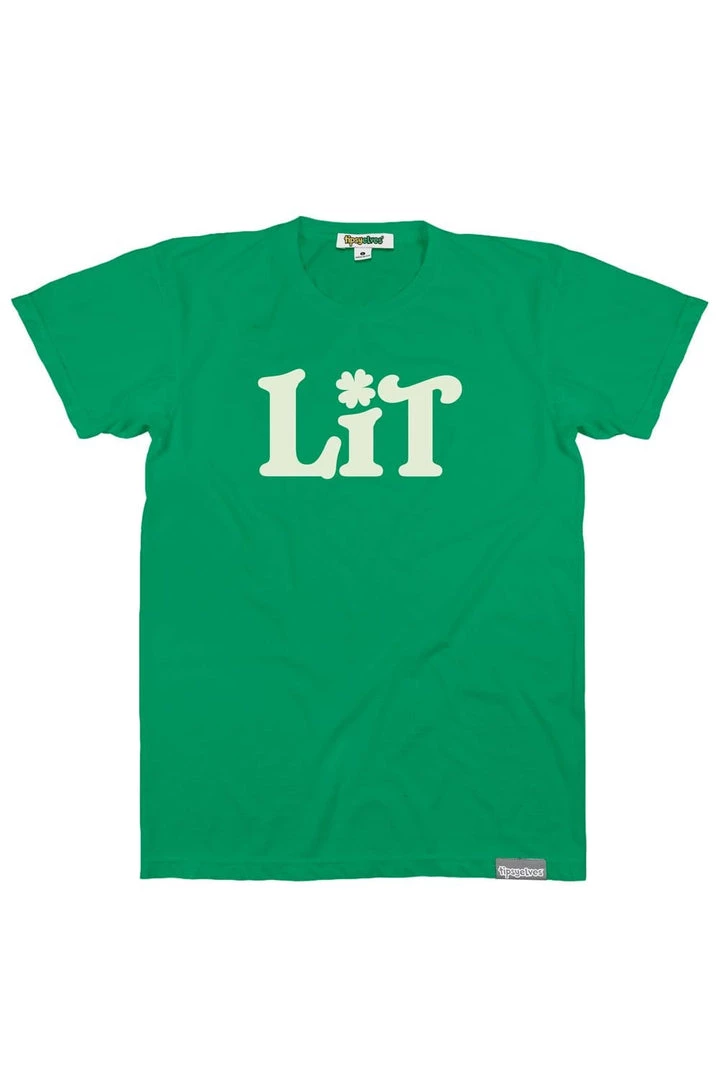 Tipsy Elves Men's Green Lit Tee