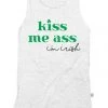 Tipsy Elves Women's Kiss Me Ass I'm Irish Tank Top