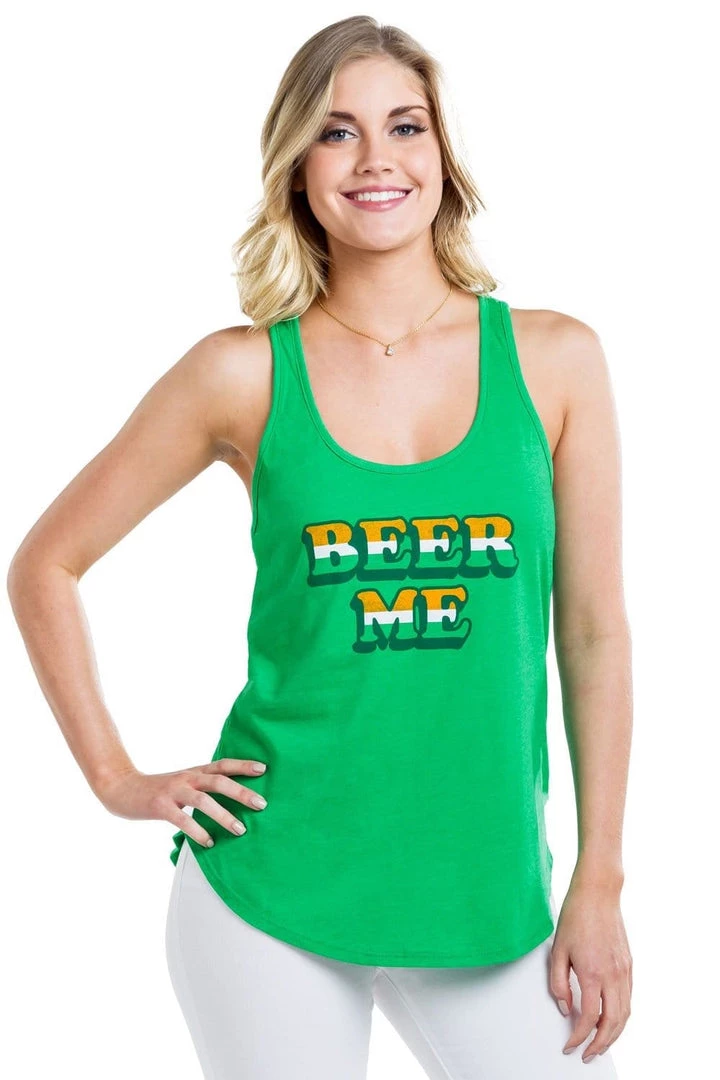 Tipsy Elves Women's Beer Me Tank Top