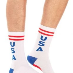 Tipsy Elves Men's Retro USA Socks Patriotic