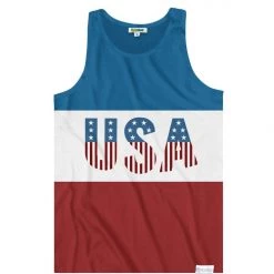 Tipsy Elves Patriotic Men's Live Free USA Tank Top