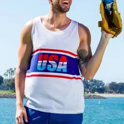 Tipsy Elves Men's Retro Patriotic Tank