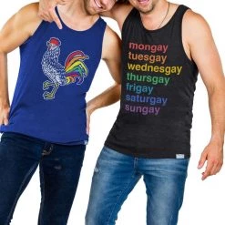 Tipsy Elves Feelin' Cocky Tank Top - Men's Cut