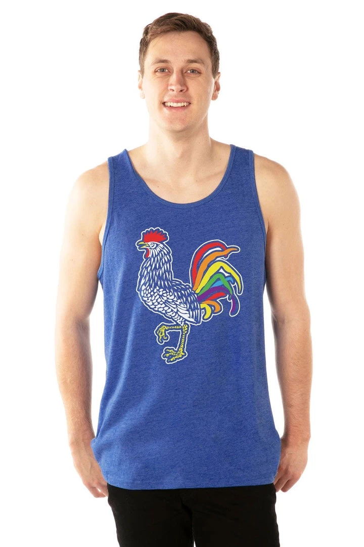 Tipsy Elves Feelin' Cocky Tank Top - Men's Cut