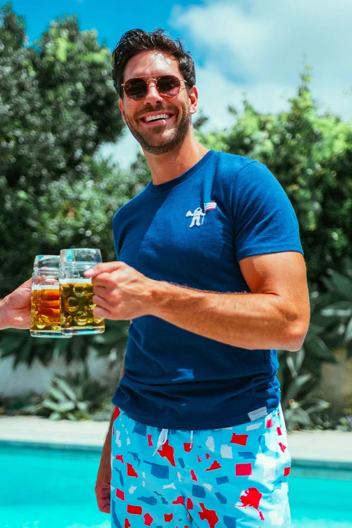 Tipsy Elves Men's Moon Brewski Tee