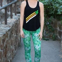 Tipsy Elves Clover Field Leggings Women