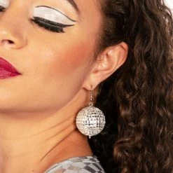 Tipsy Elves Disco Ball Earrings