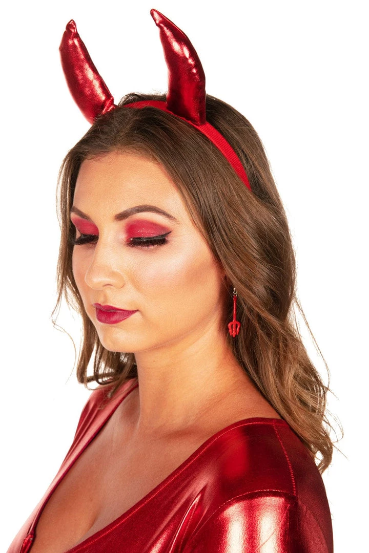 Tipsy Elves Devil Pitchfork Earrings Women