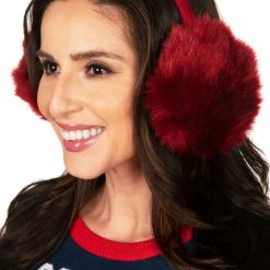 Tipsy Elves Holidays & Occasions Red Ear Muffs