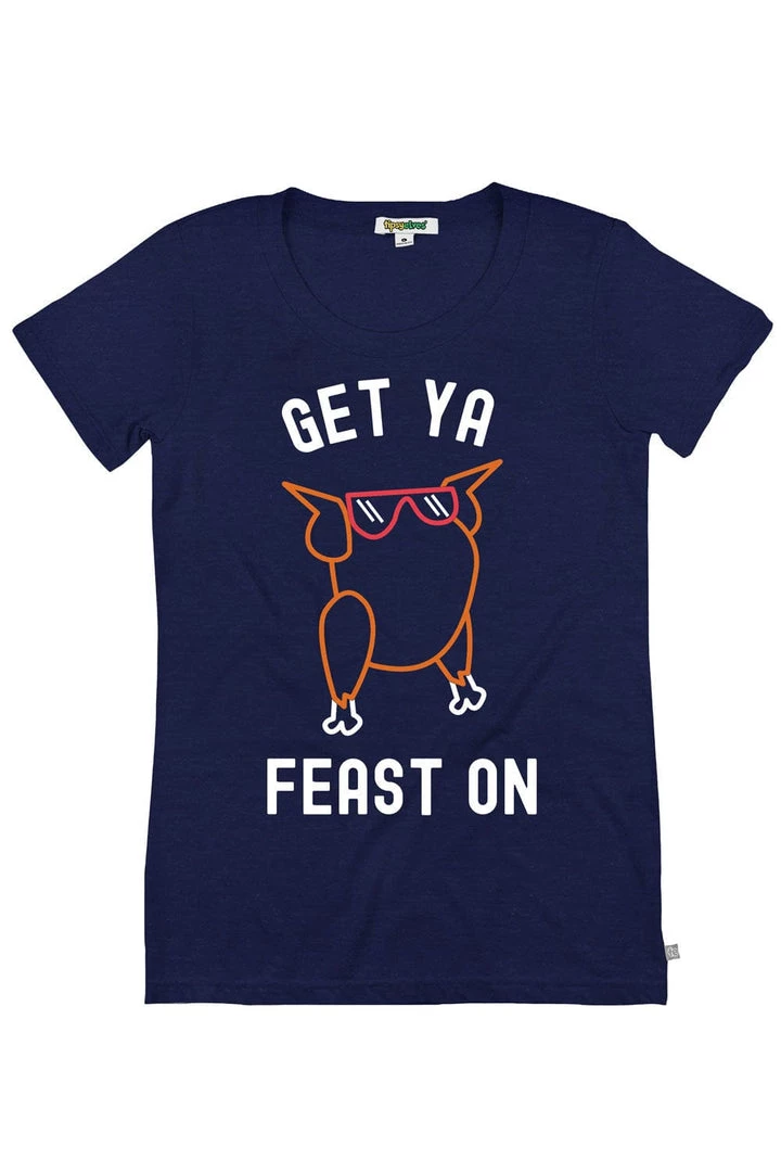 Tipsy Elves Women's Get Ya Feast On Tee