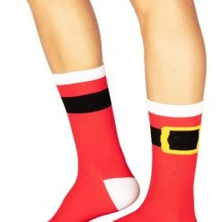 Tipsy Elves Women's Santa Claus Socks