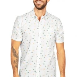 Tipsy Elves Men's Pump-King Button Down Shirt