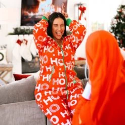 Tipsy Elves Women's Ho Ho Ho Jumpsuit