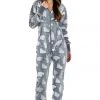 Tipsy Elves Women's Polar Bear Jumpsuit