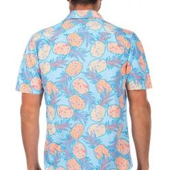 Tipsy Elves Men's Pina Colada Hawaiian Shirt