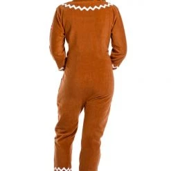Tipsy Elves Women's Gingerbread Man Jumpsuit
