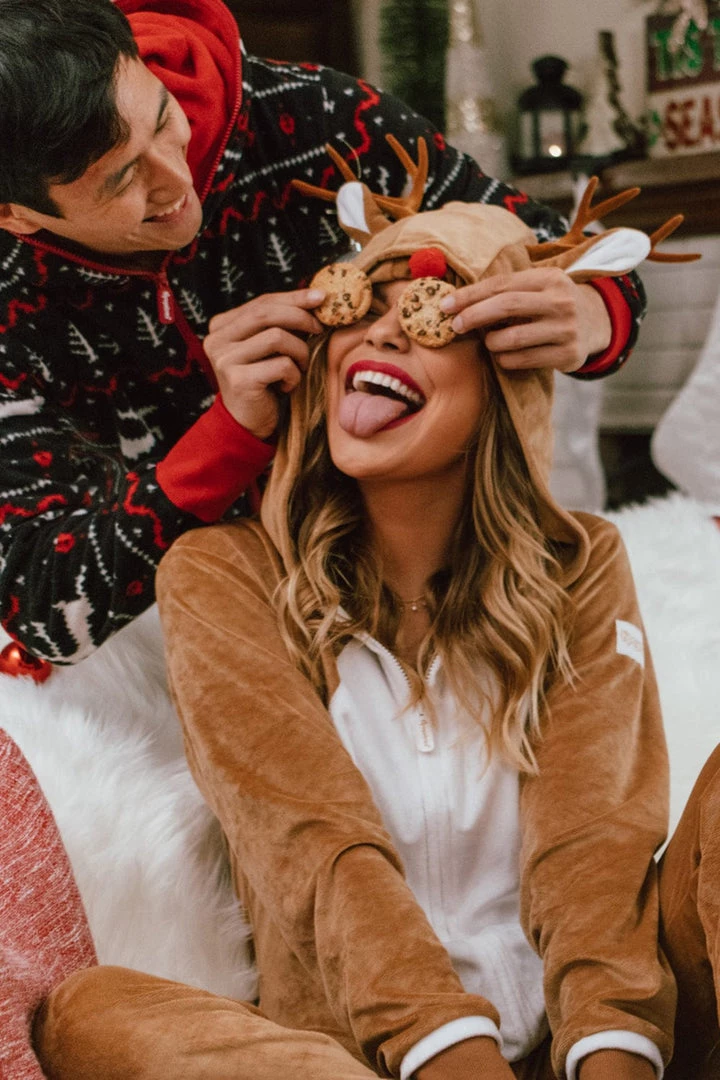 Tipsy Elves Women's Rudolph Jumpsuit