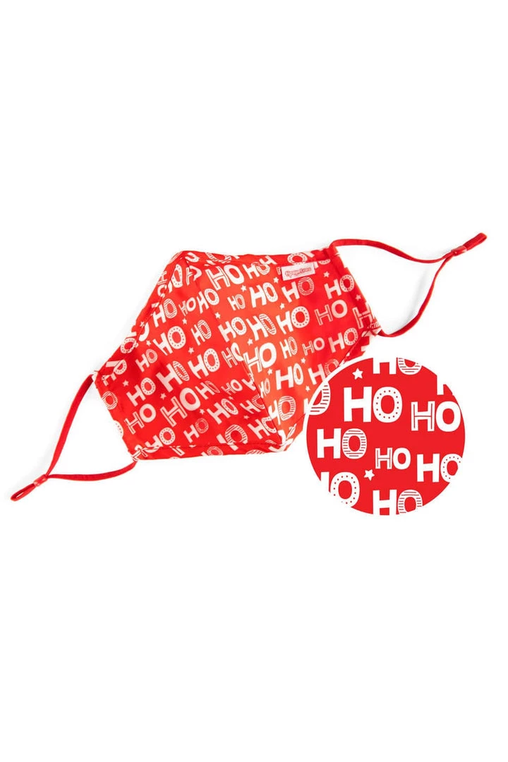 Tipsy Elves Ho Ho Ho Face Mask