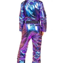 Tipsy Elves Women's Iridescent Iris Ski Suit Trending