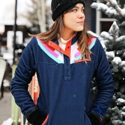 Tipsy Elves Women's Santa Fe Shredder Fleece