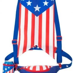 Tipsy Elves USA Fanny Pack With Cape