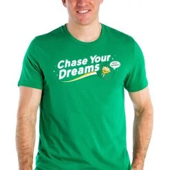 Tipsy Elves Men's Chase Your Dreams With Whiskey Tee