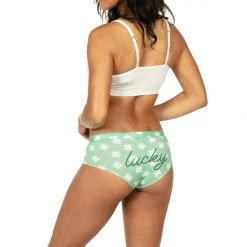 Tipsy Elves Women's Lucky Clover Underwear