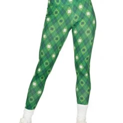 Tipsy Elves Argyle Charms High Waisted Leggings Women