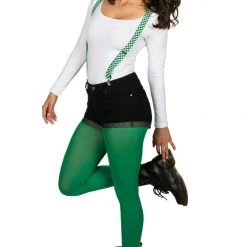 Tipsy Elves Women St. Paddy's Lucky Green Tights