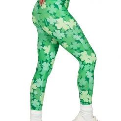 Tipsy Elves Women Clover Field High Waisted Leggings