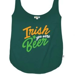 Tipsy Elves Women's Irish You Were Beer Tank Top
