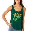 Tipsy Elves Women's Irish You Were Beer Tank Top