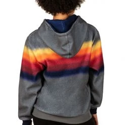 Tipsy Elves Women's Orange Haze Fleece Hoodie