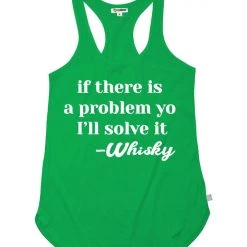 Tipsy Elves Women's Solve It With Whisky Tank Top