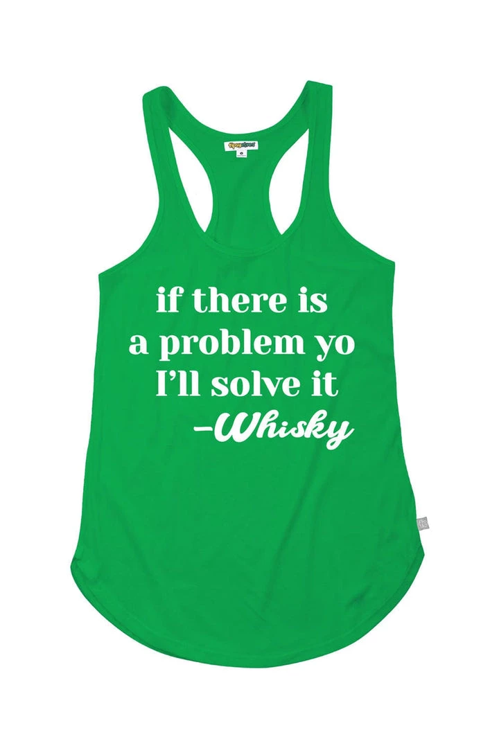 Tipsy Elves Women's Solve It With Whisky Tank Top