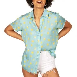 Tipsy Elves Women's Chick Magnet Button Down Shirt