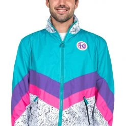 Tipsy Elves Men's Alpine Explorer Windbreaker Jacket