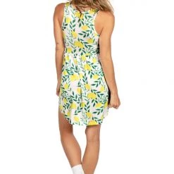 Tipsy Elves Women's Laidback Lemon Dress