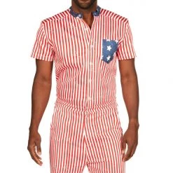 Tipsy Elves USA RompHim Patriotic