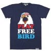 Tipsy Elves Men's Play Free Bird Tee Patriotic
