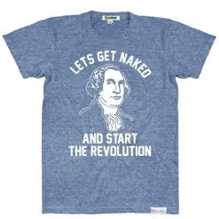 Tipsy Elves Men's Start A Revolution Tee Patriotic