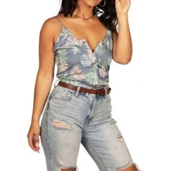 Tipsy Elves Women's Bahama Mama Hawaiian Tank Top