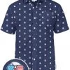Tipsy Elves Men's Regal Eagle Button Down Shirt
