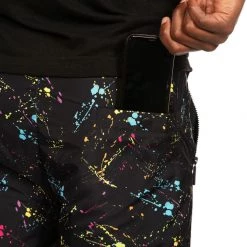 Tipsy Elves Men's Neon Nightcrawl Windbreaker Pants