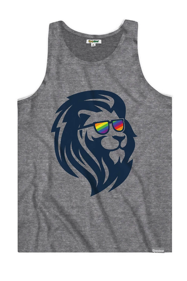 Tipsy Elves Lion Pride Tank Top - Men's Cut