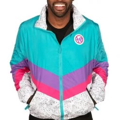 Tipsy Elves Men's Alpine Explorer Windbreaker Jacket
